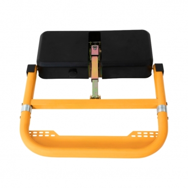 Vue de face de la Barrière de parking automatique électrique à ressorts à télécommande couché