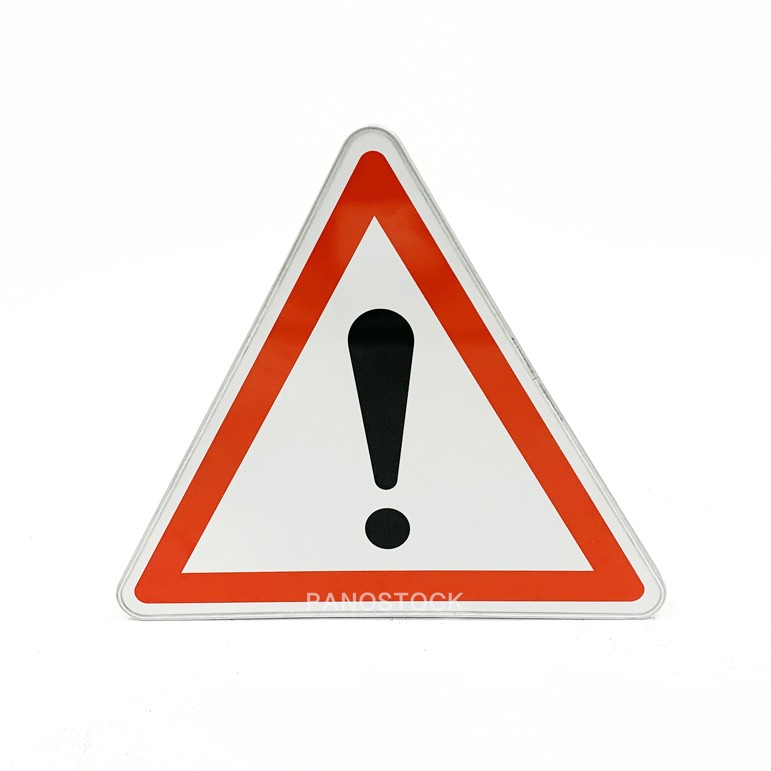 panneau point d'exclamation A14 danger