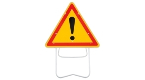 Panneau de danger temporaire