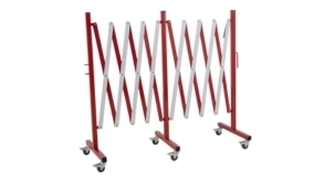 Barrière de chantier extensible