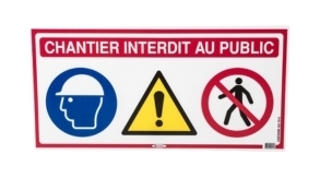 Panneau Sécurité de Chantier AKILUX