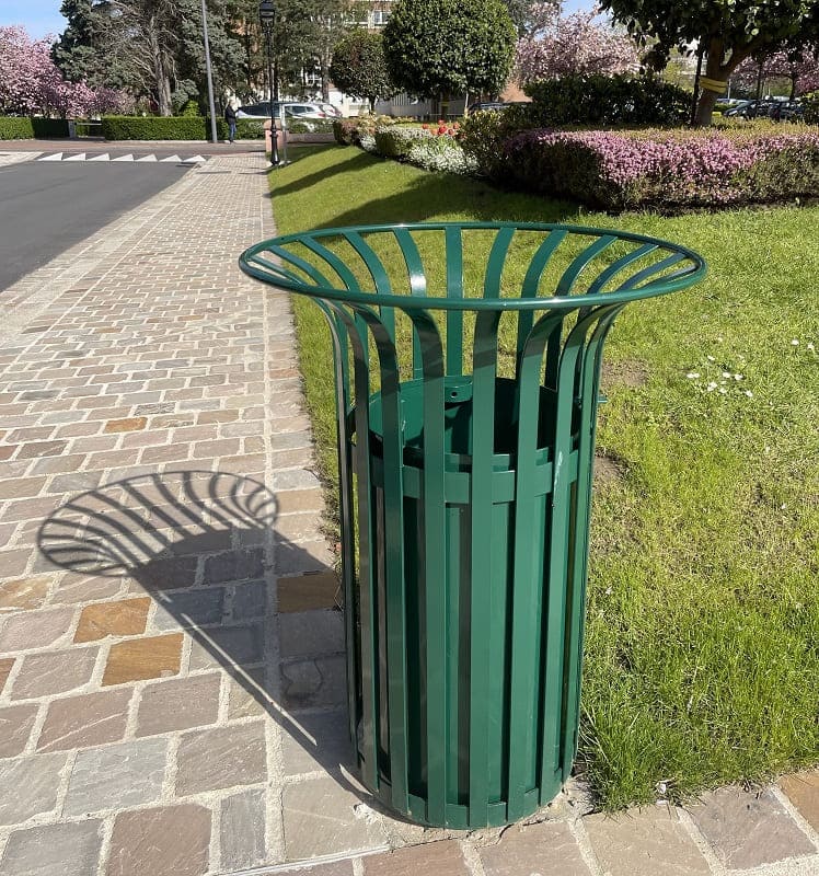 poubelle urbaine à Marcq en Baroeul