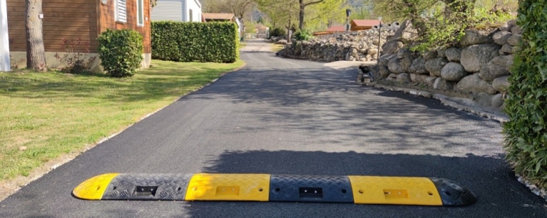 Livraison et installation de ralentisseurs parking dans le 66